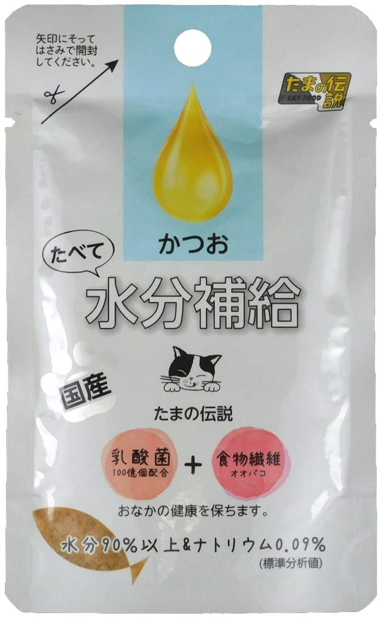 Amazon.co.jp: 三洋食品 猫用 ウェット パウチ 30g【たまの伝説】たべ